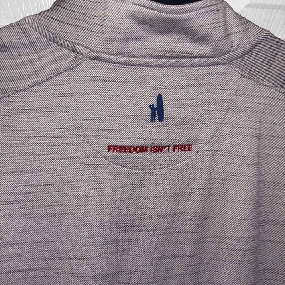 Folds Of Honor/JOHNNIE-O VAUGHN QUARTER ZIP SZ L​​ - Picture 6 of 11